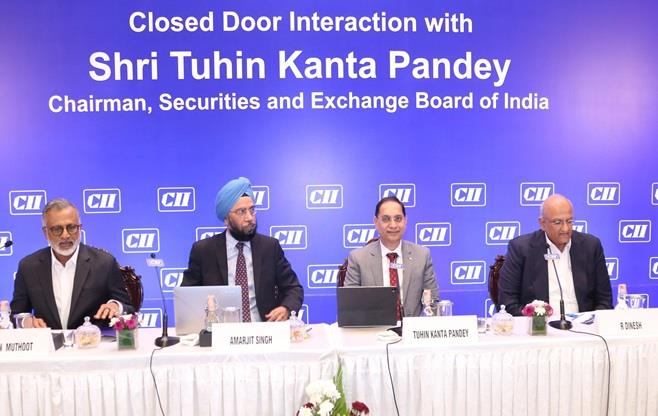 Interaction with SEBI Chairman